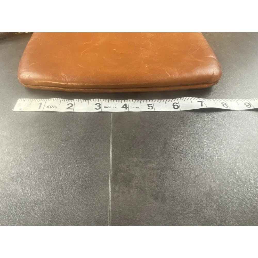 Patricia Nash Brown Leather Wristlet